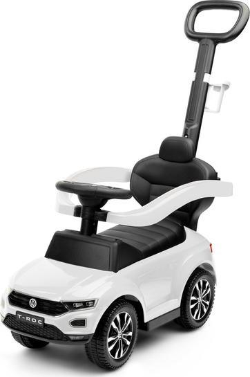 Makina lodër Toyz Volkswagen T-Roc Ride-on, dorezë shtytëse, 12–36 muaj, e bardhë