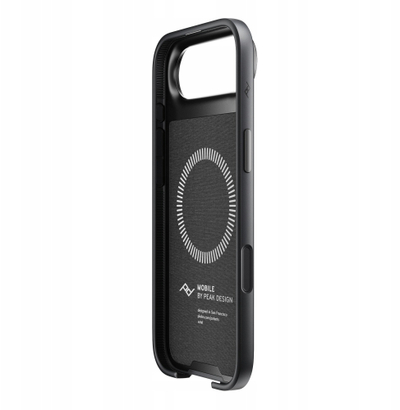 Mbrojtëse telefoni Peak Design Everyday Case për iPhone 17 dhe 17 Air, SlimLink MagSafe, e hollë, gri