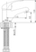 Rubinet lavamani Magna 77115, me një dorezë, krom i shkëlqyer