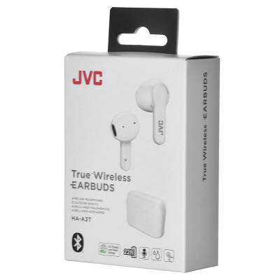 Kufje wireless JVC HA-A3TWU, Bluetooth 5.1, IPX4, të bardha