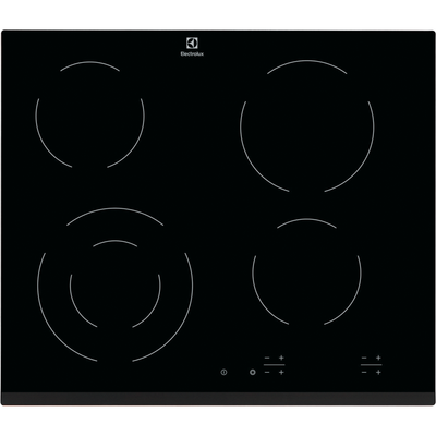 Pllakë Elektrolux EHF6241FOK, 60 cm, e zezë