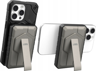Надворешна батерија Urban Armor Gear Rugged Portable Magnetic, 10000mAh, магнетна, црна титан
