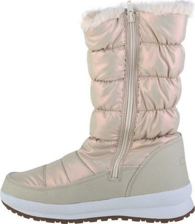 Çizme dimri për goca CMP Holse W 39Q4996, Clima Protect, ngjyrë bezhë