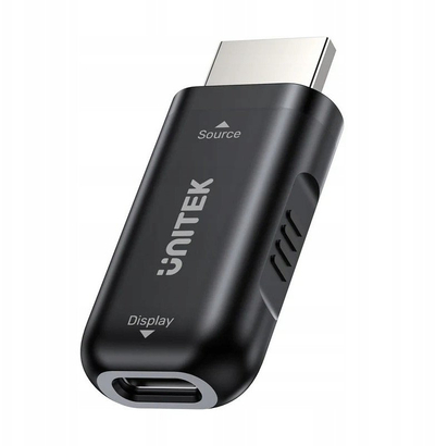 Adapter HDMI në USB C Unitek V1187BBK01, 4K 60Hz, HDR HDCP, i zi