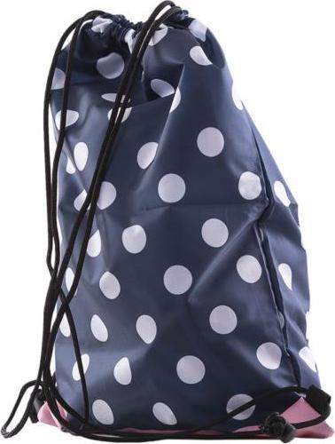 Çantë shpine PIXIE CREW Backpack Bag, poliestër, blu me pika të bardha