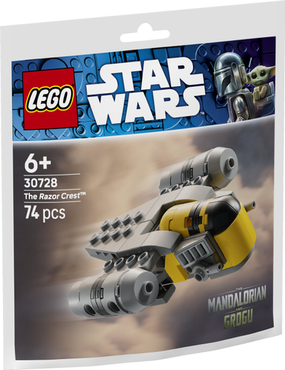 Set LEGO Star Wars The Razor Crest 30728, 74 pjesë, 6+