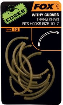 Grepa për peshkim FOX Edges Withy Curve Adapter, madhësia 10-7, 10 copë, Trans Khaki