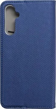 Kapotë libër për telefon Samsung Galaxy A35, me magnet, me xhep kartash, blu e errët