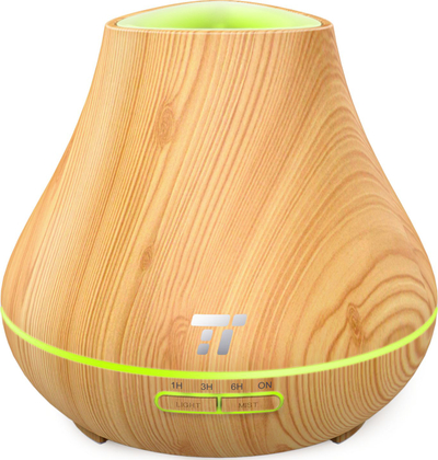 Difuzor aromash TaoTronics TT-AD004, me drita LED, timer, imitim druri