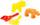 Set lodrash me rërë Polesie 57563, 4 pjesë, plastik, shumëngjyrësh