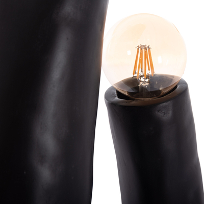 Lampë dyshemeje dekorative TUSKEN HM4702.01, Fiber Cement, 145cm, e zezë