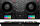 DJ контролер Hercules T7, моторизирани плочи, со Serato DJ Lite, црн