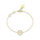 Byzylyk për femra GUESS Love Guess, 18.5 cm, i artë