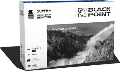 Toner zëvendësues Black Point LBPLMX810X, i zi
