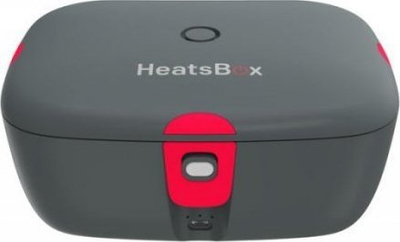 Kuti drekë vetëngrohëse HeatsBox Go, bateri e integruar, kontroll përmes aplikacionit, gri e zezë