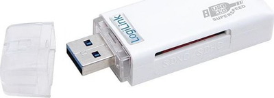Lexues kartash LogiLink CR0034A, USB 3.0, i vogël, i zi
