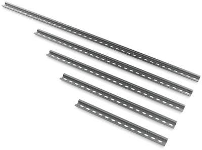 Panel DIN rail për raft Lanview RWMIP65 DIN W400mm, metalik, për kabinet RWMIP65, i bardhë