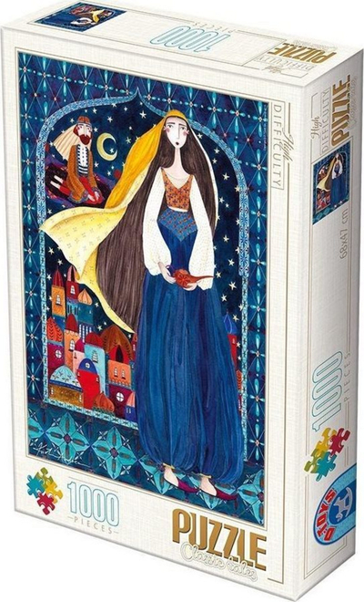 Puzzle DToys Andrea Kürti Arabian Nights, 1000 pjesë, shumëngjyrësh