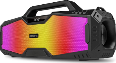 Folëse Bluetooth Platinet Boombox Future, 16W, RGB, e zezë