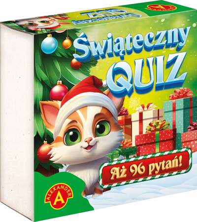 Loje tavoline Alexander ALEX Christmas Quiz, kuiz Krishtlindjesh për gjithë familjen