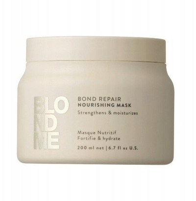 Maskë rigjeneruese për flokë Schwarzkopf Blondme Bond Repair, 200ml, transparente