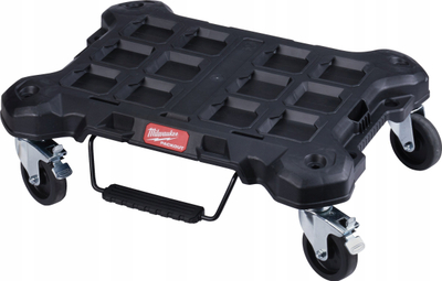 Karrocë transporti Milwaukee Packout, 610x480 mm, 113 kg, e zezë