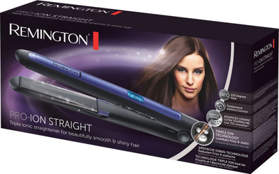 Преса за коса Remington Pro-Ion S7710, 150–230°C, виолетова