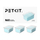 Deodorant për mace Petkit N60, eliminues erërash, 60 g, blu