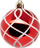 Set toptha Krishtlindjesh Atmosphera Colorama de Noel, 25 copë, 6cm, të kuq e të bardhë