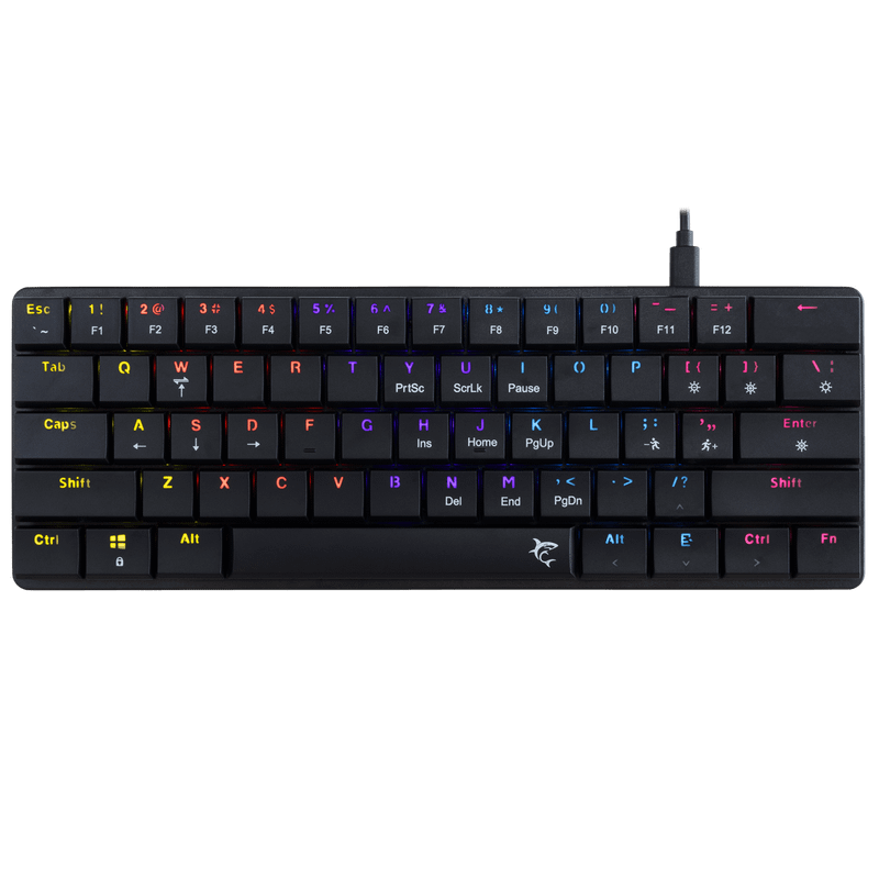 Tastierë Gaming White Shark Nagamaki, mekanike, e zezë