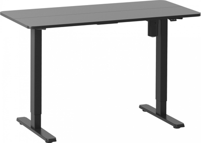 Tavolinë elektrike sit stand Equip 650812 ERGO, 120 x 60 cm, e zezë