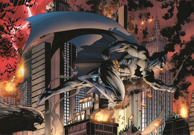 Puzzle Clementoni Compact Batman, 1000 pjesë, 70 x 50 cm, shumëngjyrësh