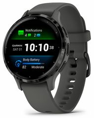 Orë smart Garmin Venu 3S Slate/Gray 010-02785-00, e zezë