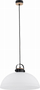 Llambadar Alfa Bolo Big 60584, kupë qelqi 40cm, e bardhë