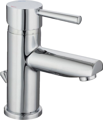Rubinet lavamani SCHÜTTE Unicorn, përzi rubinet uji të ftohtë edhe të ngrohtë, dorezë metal, krom