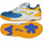 Atlete futsalli për fëmijë Joma Cancha 2604 Jr IN, taban për dysheme të brendshme, mbyllje me shirit ngjitës, blu e verdhë