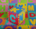 Tapet edukativ me puzzle shkronjash, 26 copa, EVA foam, shumëngjyrësh