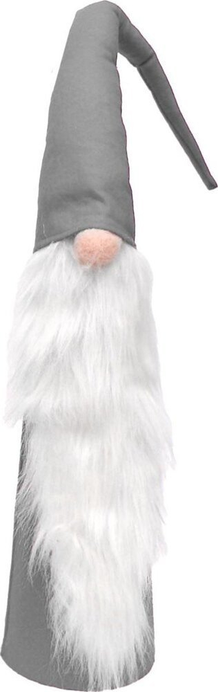 Figurina zbukuruese xhuxh, set 3 copë, 60 70 80 cm, gri