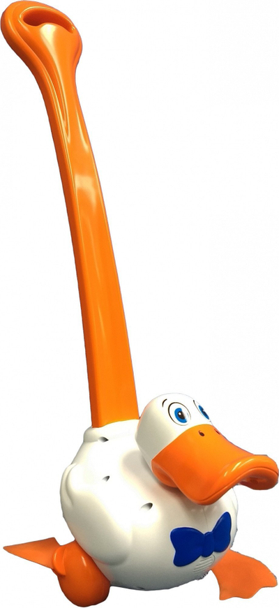 Lodër shtytëse Magic Time Waddle Duck, me tinguj, multicolor