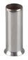 Koncowka tulejkowa TA cynowana 2,5mm2 8mm 100szt. - TA_2,5-8/100
