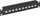 Panel shpërndarës G-10F/R10, 10 hyrje 10 dalje F, për rack 10", i zi