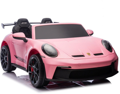 Makina lodër Porsche 911 GT3 STRONG, mekanike, për fëmijë, rozë