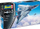 Model avioni Revell F-14D Super Tomcat, shkalla 1:100, plastik, gri