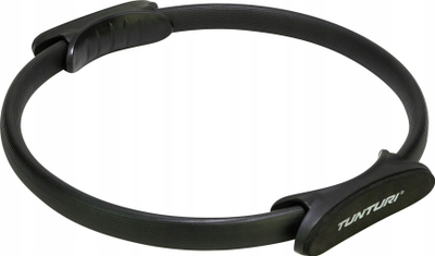 Rreth pilatesi Tunturi Ring, 37 cm, me doreza shkumë, ngjyrë e zezë