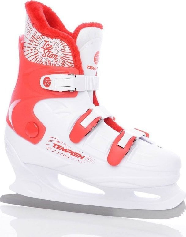 Patina akulli Spartan ywy Hockey Ice Star, numra 33-36, e bardhë me rozë