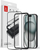 Xham mbrojtës Crong Tempered Glass 9H, Full Screen, për iPhone 15 Plus