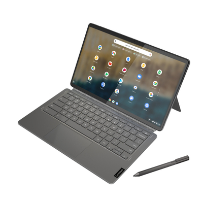 Chromebook Lenovo IdeaPad Duet 5 13Q7C6, 13.3" FHD, Snapdragon 7c Gen 2, 8GB RAM, 128GB eMMC, gri