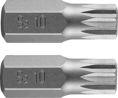 Majë për kaçavidë Neo M10 X 30 MM S2 , 2 copë, e hirtë