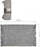 qilim gri pambuk Gift Decor 120x180 cm