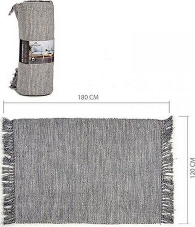 qilim gri pambuk Gift Decor 120x180 cm